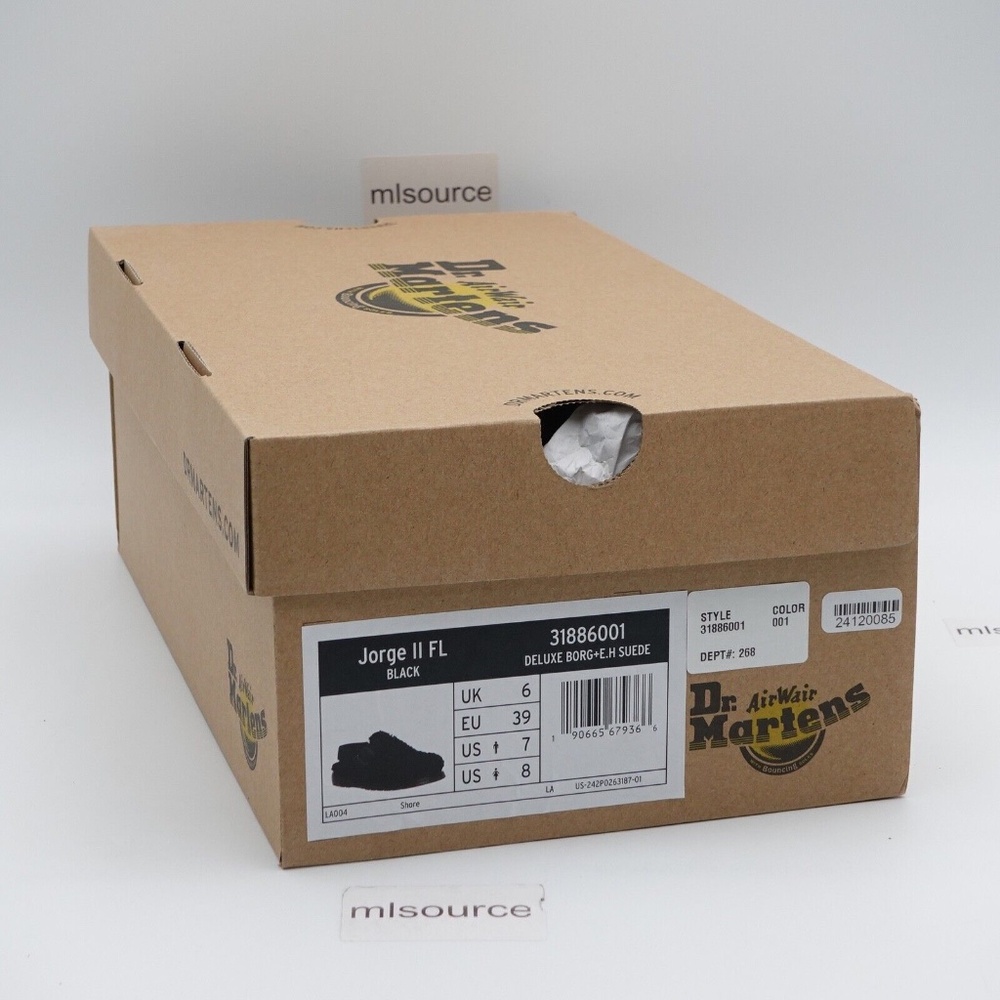 NEW Dr. Martens Jorge II FL Mules 31886001 Black - Picture 7 of 12